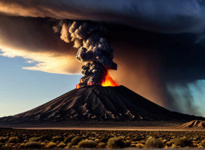 Вулкан Хайли-Губби в Эфиопии проснулся после тысячелетий спячки, выпустив гигантское облако пепла