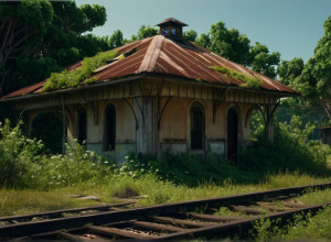 Исторический вокзал в Германии выставлен на аукцион со стартовой ценой 19 000 евро