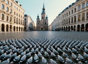 В Коньяке разгорается спор вокруг отстрела голубей: защитники животных против городских властей