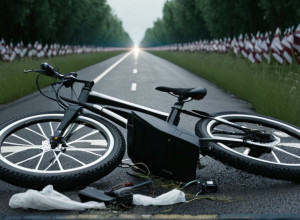 Смертельное ДТП: 54-летний велосипедист погиб, упав с электровелосипеда