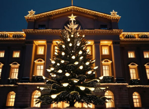 Рождественское чудо в Берлине: Новый праздничный кедр спасает Рождество в парламенте