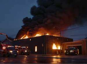 Взрыв пиротехники при пожаре в Кёльне: крупная операция экстренных служб