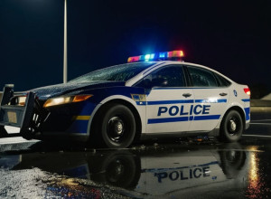 Попытка убийства полицейских в Германии: Подростки бросили электросамокат с моста на патрульную машину