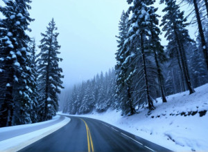 Зимняя сказка в Южной Германии: сильные снегопады вызвали хаос и восхищение