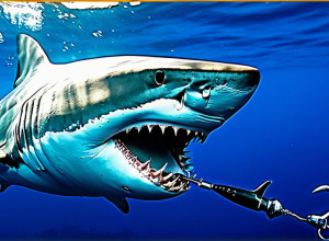 Спасение в Австралии: Зоозащитники вытащили крючок из пасти акулы