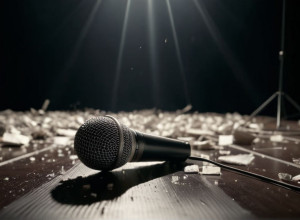 Сценический инцидент: Граф из Unheilig упал во время концерта, но вернулся на сцену