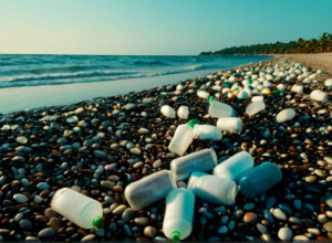 Прибрежный рай Албании утопает в мусоре после штормов