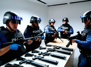 Полиция обнаружила тайную мастерскую оружейной мафии