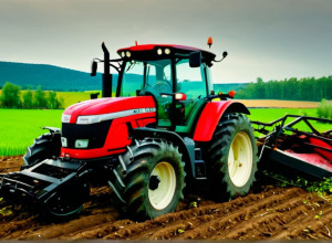 Трагическое ДТП в Германии: Трактор перевернулся, тяжело ранены водитель и 13-летний пассажир