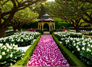 Король Карл III возродил сады Сандрингем: от запустения к райскому уголку