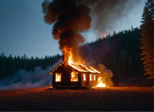 У бывшего главы BILD Кая Дикмана полностью сгорел загородный дом