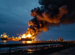 Украинская Армия Нанесла Удар по Новороссийску: Загорелись ПВО и Нефтетерминал