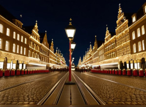 Беспорядок с мобильными столбиками на рождественском базаре в Аугсбурге из-за расписания трамваев