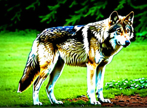 Волк замечен в Гревене: жители и власти начеку