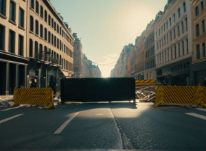 Масштабные столкновения в Гиссене: Протестующие частично прорвали оцепление полиции