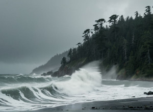 Непогода на Первый Адвент: Дожди, шторм и гололед вместо рождественской сказки