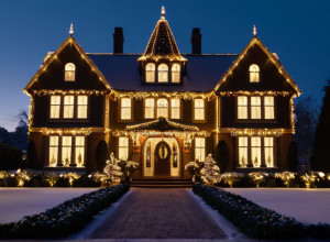 Рождественский дом в Мурдорфе: 50 000 огней создают зимнюю сказку