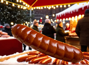 Дебош на рождественском базаре в Пфаффенхофене: Мужчина бросал колбасу и нападал на людей