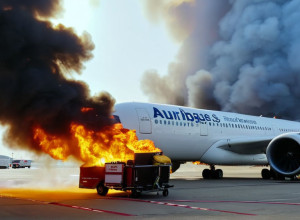 Инцидент в Сан-Паулу: 180 Пассажиров Эвакуированы с Горящего Самолета