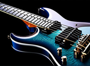 Революция в дизайне: Электрогитара Cream DaVinci меняет внешний вид с помощью E-Ink дисплея