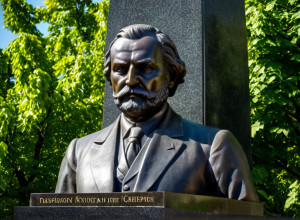 Памятник Тарасу Шевченко в Праге