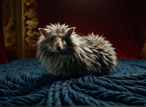 Загадка вирусного платья: Женщина в одежде из живых крыс шокировала интернет