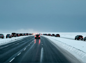 85-километровая пробка на Байкале: Водители застряли в ледяном аду