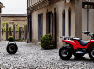 Штутгарт: Угнали квадроцикл и катались по центру