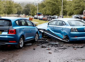 Эрфурт: ДТП Ford и MG, водитель пострадал