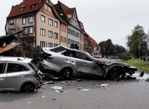 ДТП в Эрфурте: Водитель Opel в состоянии опьянения врезалась в авто