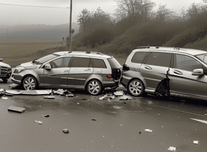 ДТП в Ульме: Mercedes врезался в VW на L265