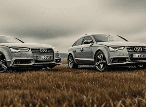 Погоня в Пазевальке: Audi перевернулся