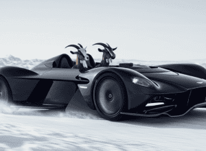Эпатажная поездка: Инфлюенсер перевозит коз в Aston Martin за 3 млн евро