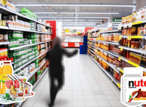 Ограбление в Апольде: грабитель напал на детектива в Netto