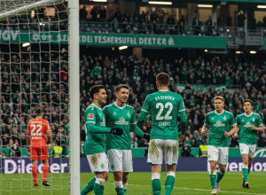 1:0 против «Бохума» – ликование «Вердера» с двухминутной задержкой