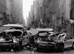 Бремерхафен: Попытка бегства закончилась столкновением с полицейской машиной