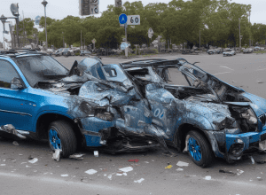 Авария во Франкфурте: водитель BMW уснул за рулем