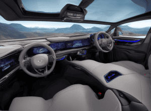 Роскошный минивэн будущего: Новый Mercedes с кинотеатром на борту