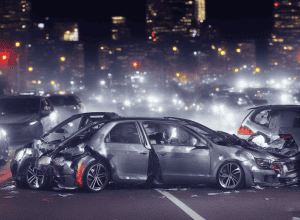 Франкфурт: Лихач скрылся с места ДТП на VW Golf GTI