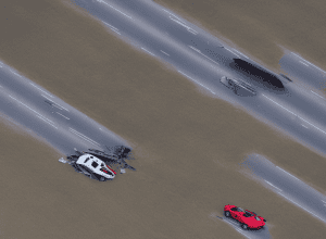 Водитель Porsche сбежал с места ДТП на A33