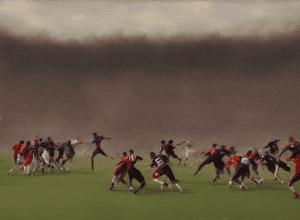 Драка на матче Kreisliga в Гёрсбахе