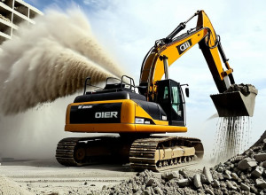 Экскаватор против бетона: снос превращается в шоу