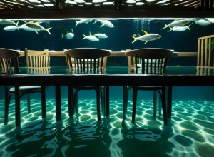 Затопленный ресторан в Таиланде: необычное обеденное приключение