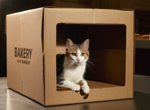 Приключение кошки в посылке: Пушистый пассажир случайно отправился по почте в Баварии