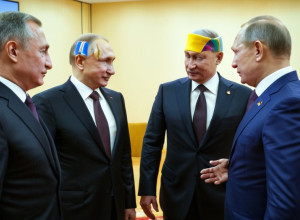 Путин посетил штаб группировки войск "Днепр"