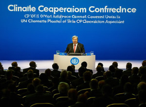 Гутерриш призывает утроить климатическую помощь на Всемирной конференции по климату