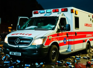 В Баварии мужчина показал нацистское приветствие и напал с ножом на парамедиков