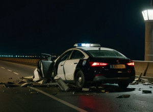 Смертельная авария в Германии: 59-летний водитель врезался в опору моста и погиб в больнице