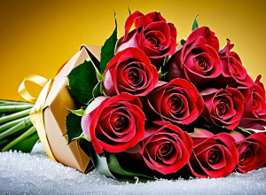 Подарок и цветы