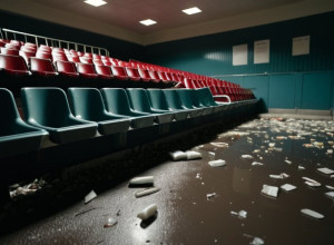 Массовые беспорядки и вандализм на кубковом матче: фанаты «Магдебурга» разгромили стадион в Лейпциге